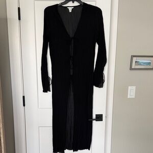 Black Gauze duster